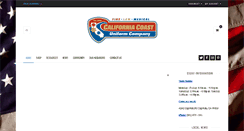 Desktop Screenshot of calcoastuniform.com