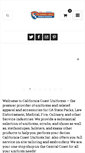 Mobile Screenshot of calcoastuniform.com